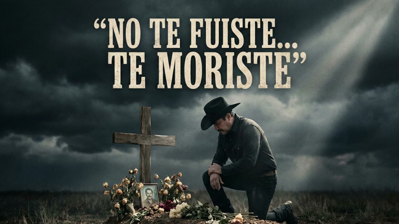 Prometí ser fuerte, pero te sigo llorando 💔 | Canción Ranchera de Pérdida y Dolor Profundo