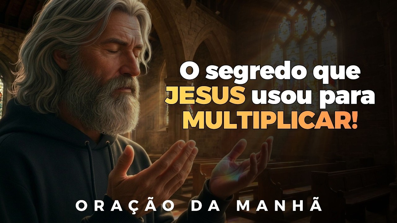 DEUS vai Multiplicar o seu POUCO hoje: REZE com fé agora | Oração Da Manhã
