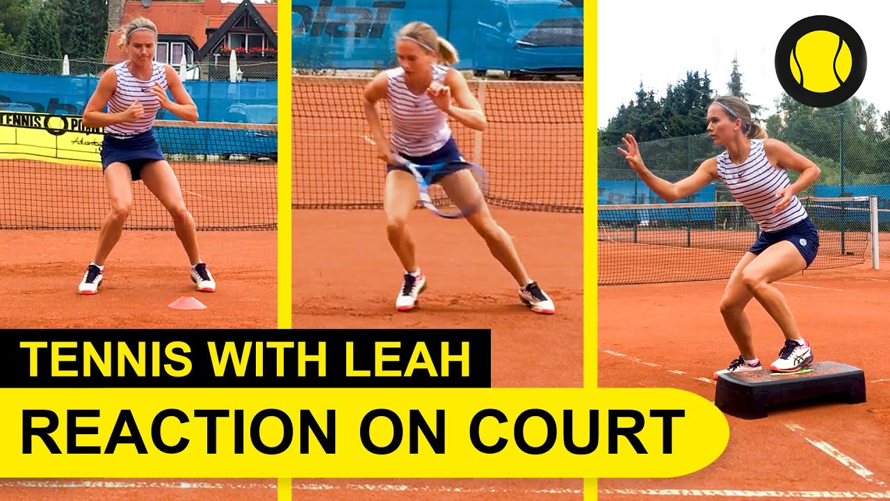 Reaction on Court | Tennis practice with Leah | Tennis-Point