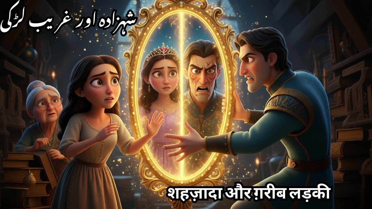 Asli Chehra Kaun Sa Hai? 😱 Jadui Aina aur Bhooli Hui Shehzadi | Moral Stories in Urdu