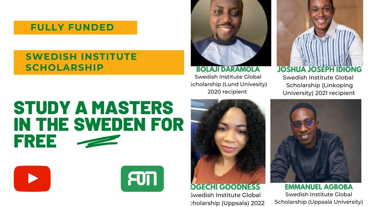 How To Make a Good Application for the Swedish Institute Scholarship 2024/2025 with Four SI Scholars