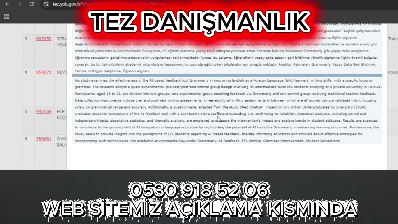 YÖK Tez Tarama Nasıl Kullanılır? | Tez Arama Rehberi