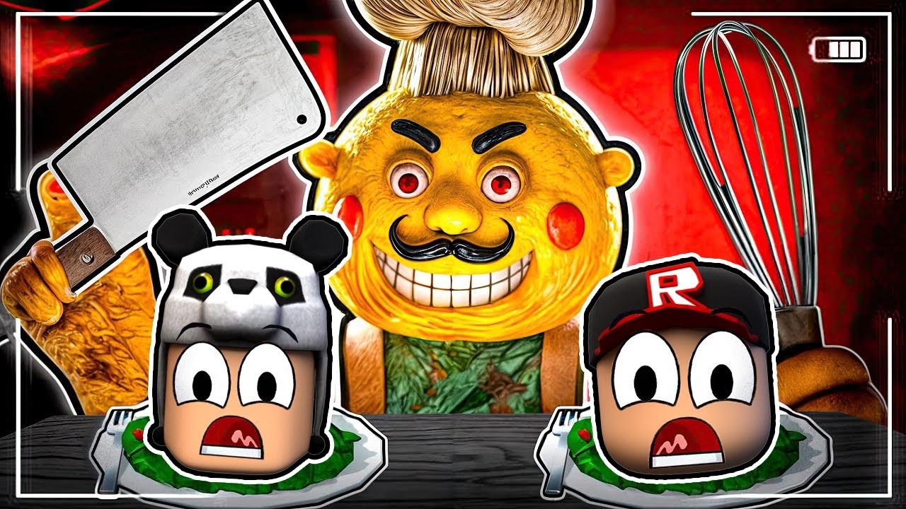 ÇILGIN AŞÇIDAN KAÇIYORUZ! - Roblox
