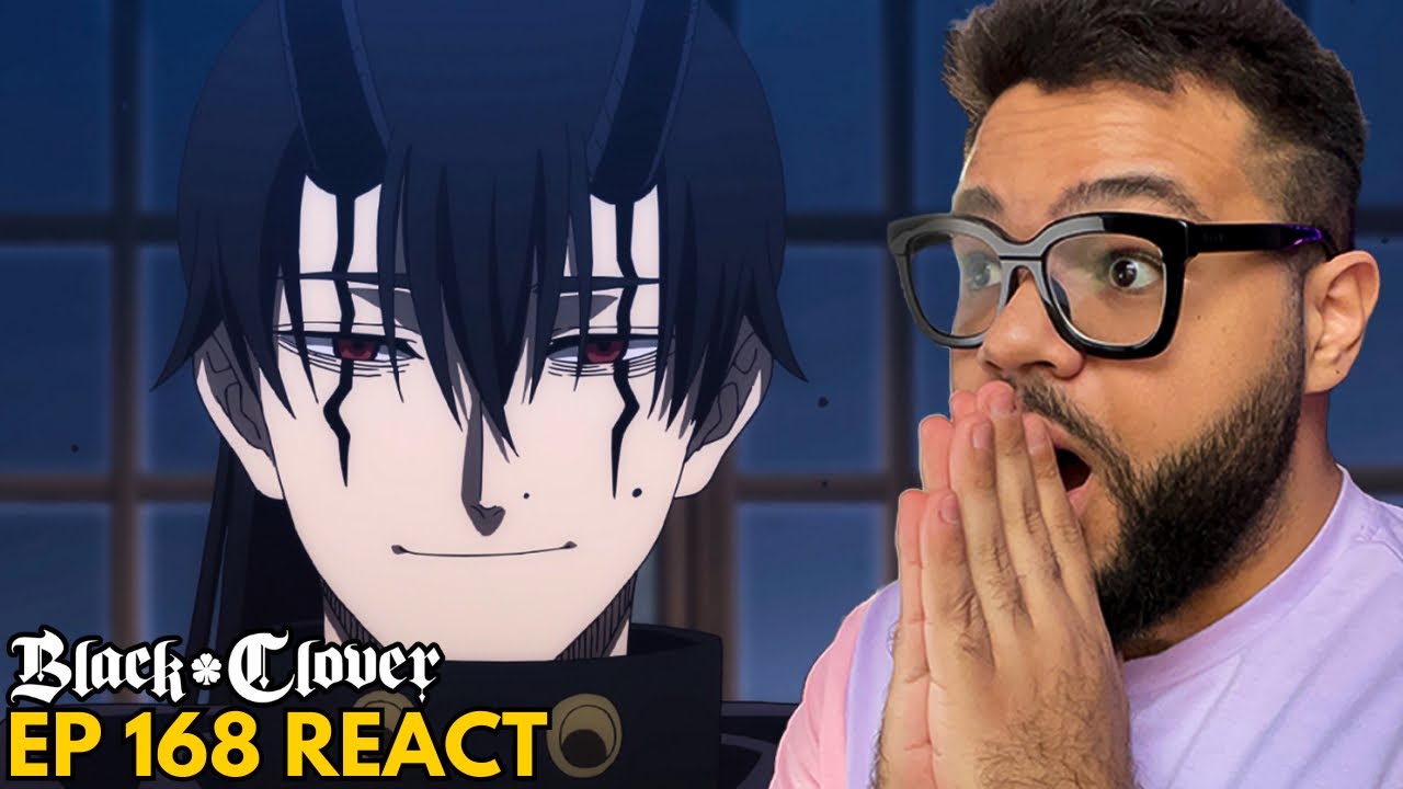 NATCH, O VICE CAPITÃO DOS TOUROS NEGROS! BLACK CLOVER Episódio 168 REACT