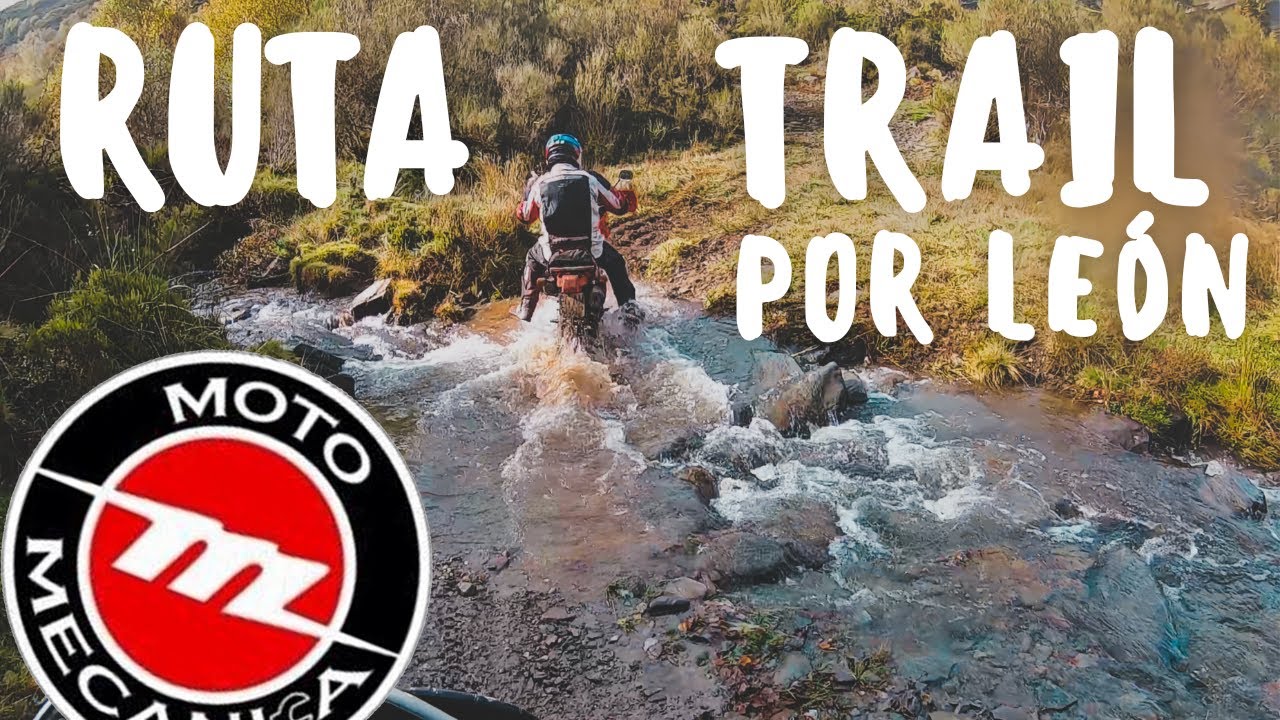 RUTA de MOTO TRAIL por la provincia de LEÓN ‼️[+ 300 Km] ‼️