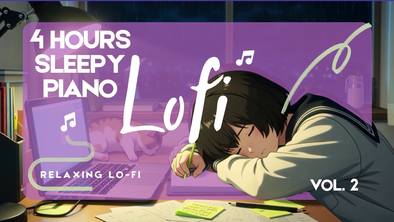 Calm Piano Lofi VOL.2 🎹 relax / study / sleep #pianomusic