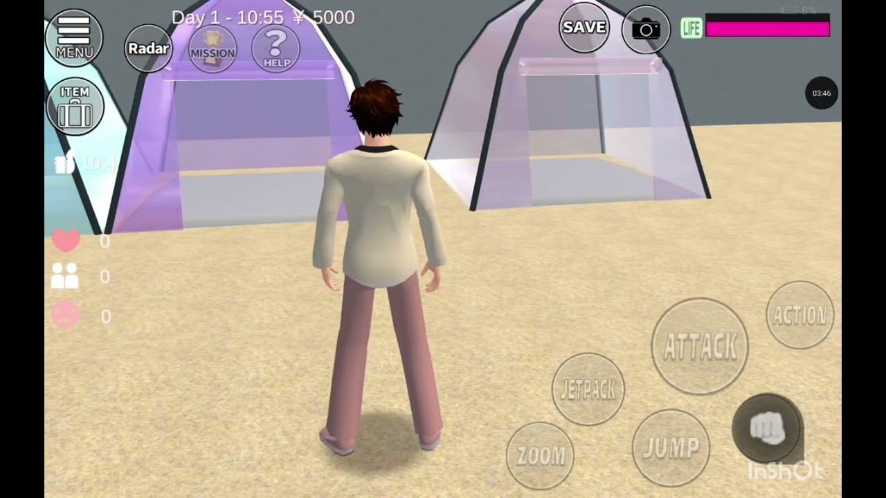 မိသားစုနဲ့ခရီးထွက်မယ်💗#sakuraschoolsimulator#normal