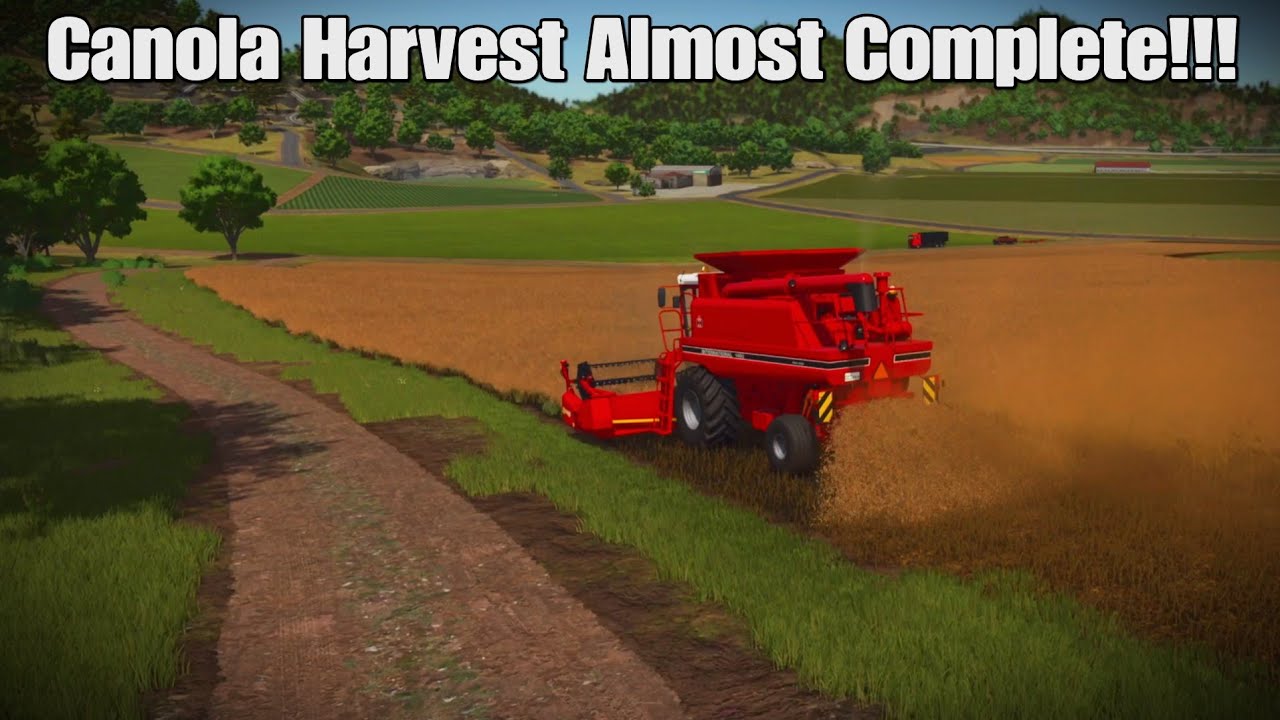 Hutan Pantai: Episode #3. Canola Harvest Almost Complete + New Stuff Added!!! FS25 PS5.