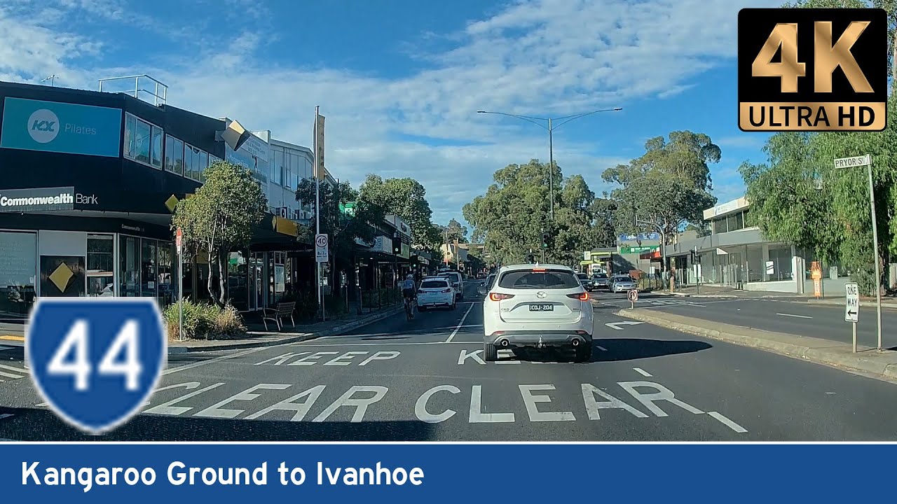 [AUS] State Route 44: KANGAROO GROUND to IVANHOE (Real-Time Drive)