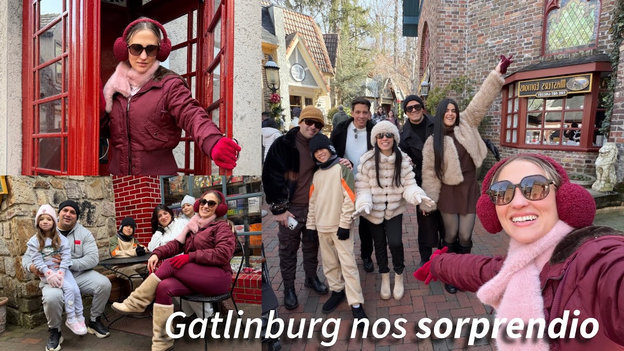 “Cerramos el año en Gatlinburg, Tennessee 🥹✨ | Viaje familiar”