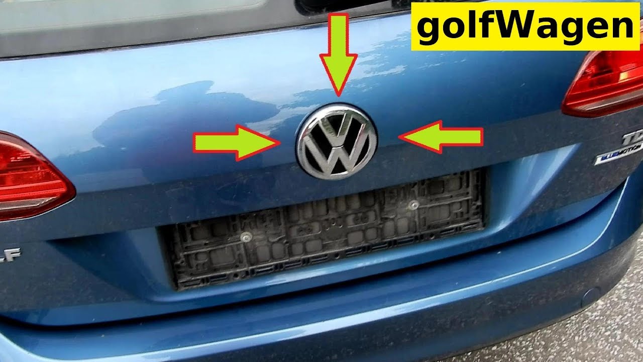 VW Golf tailgate actuator replacement