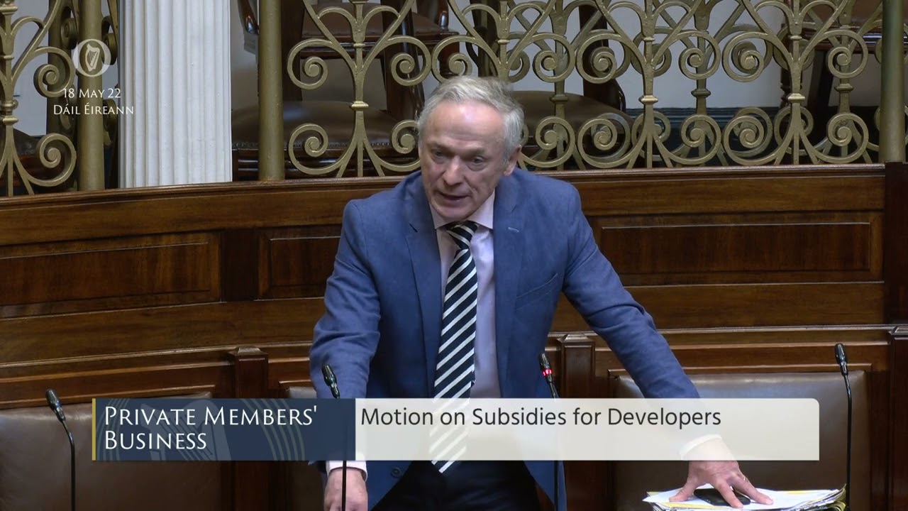 Deputy Richard Bruton- speech from 18 May 2022