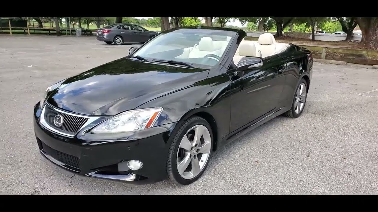For Sale  2010 Lexus IS 250 Convertible loaded all of the toys..
