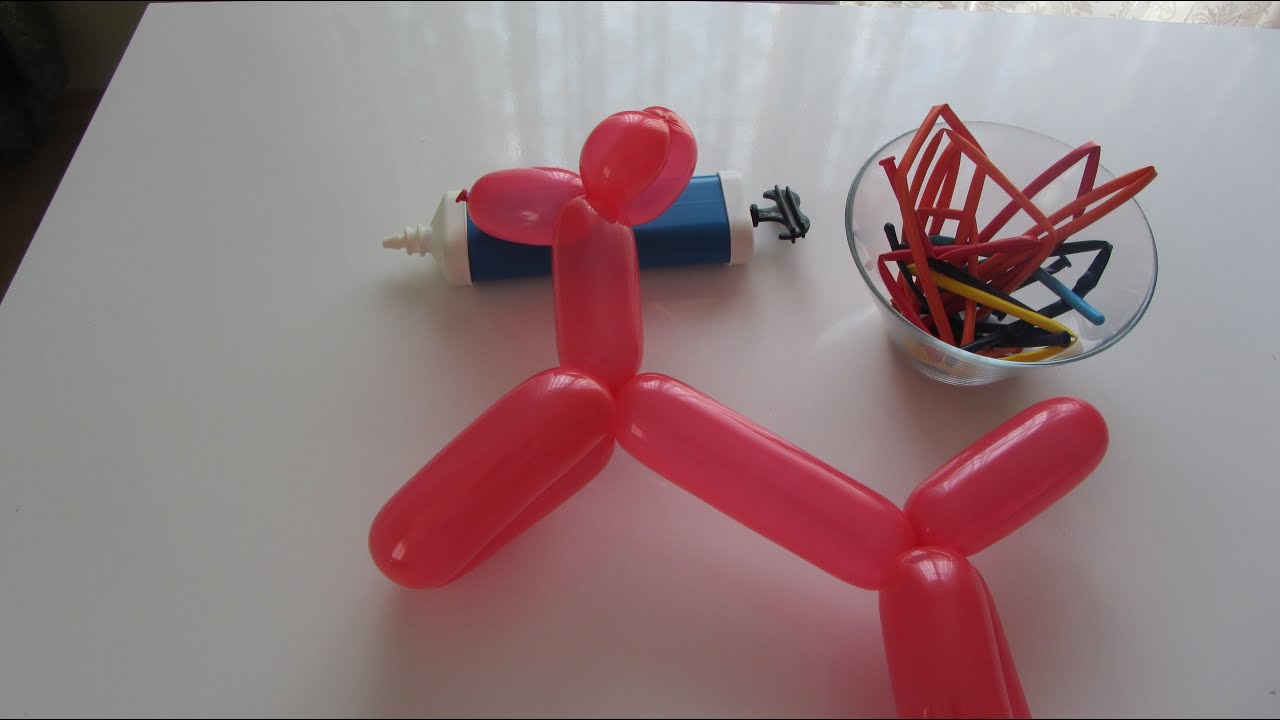 BALONLA K&Ouml;PEK YAPIMI