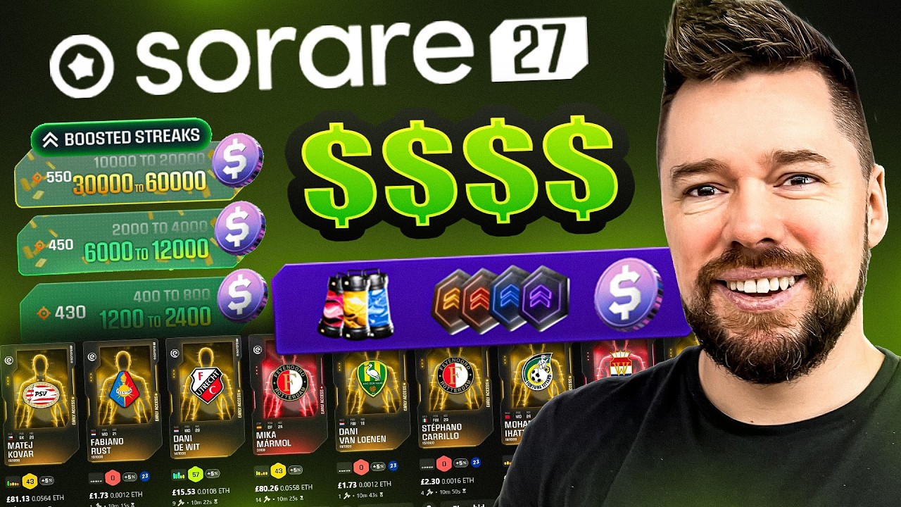 Как начать играть в Sorare 27 Pro!