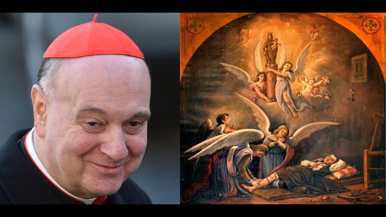 Mons. Comastri racconta due miracoli di Lourdes e il miracolo di Calanda