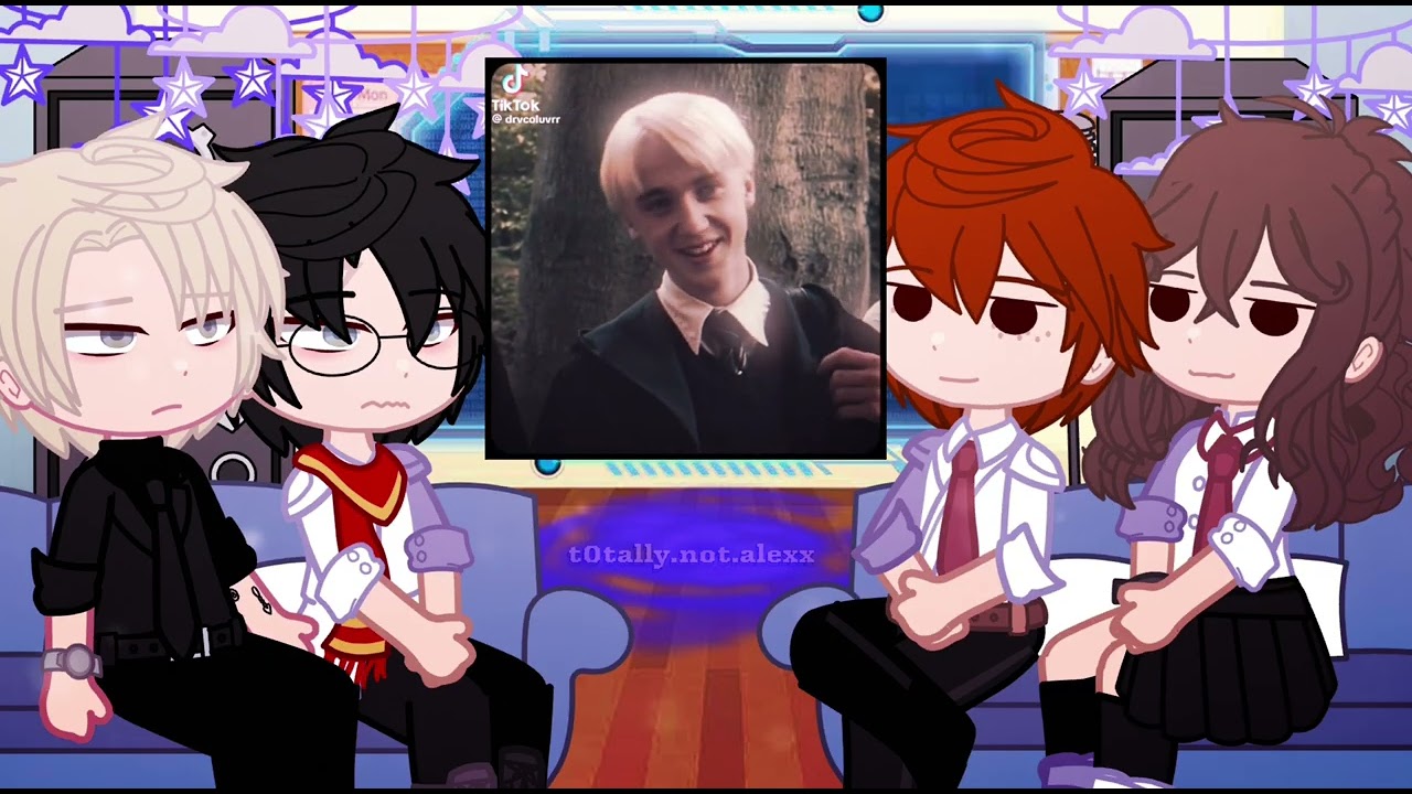 Harry Potter characters react to Harry(remake)