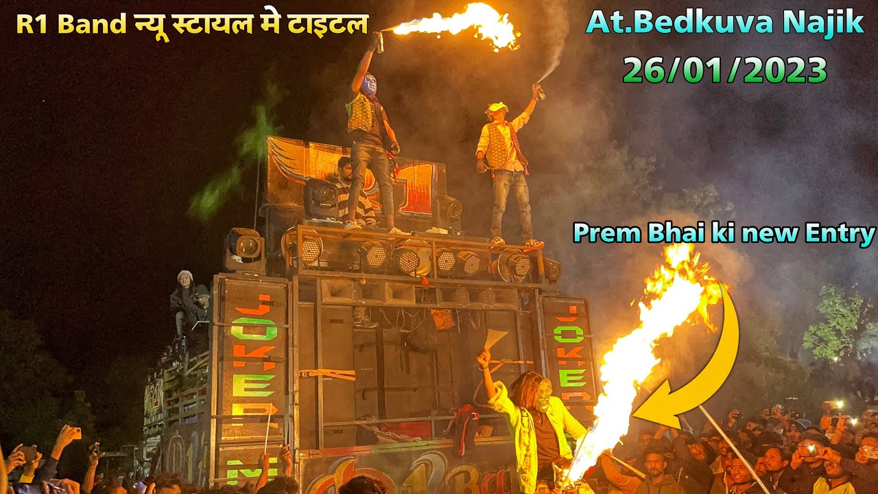 R1 BAND का न्यू स्टायल मे टाइटल At.Bedkuva Najik 26/01/2023