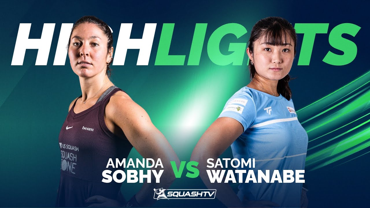 🇺🇸 A. Sobhy v Watanabe 🇯🇵 | Silicon Valley Open 2024 | QF HIGHLIGHTS