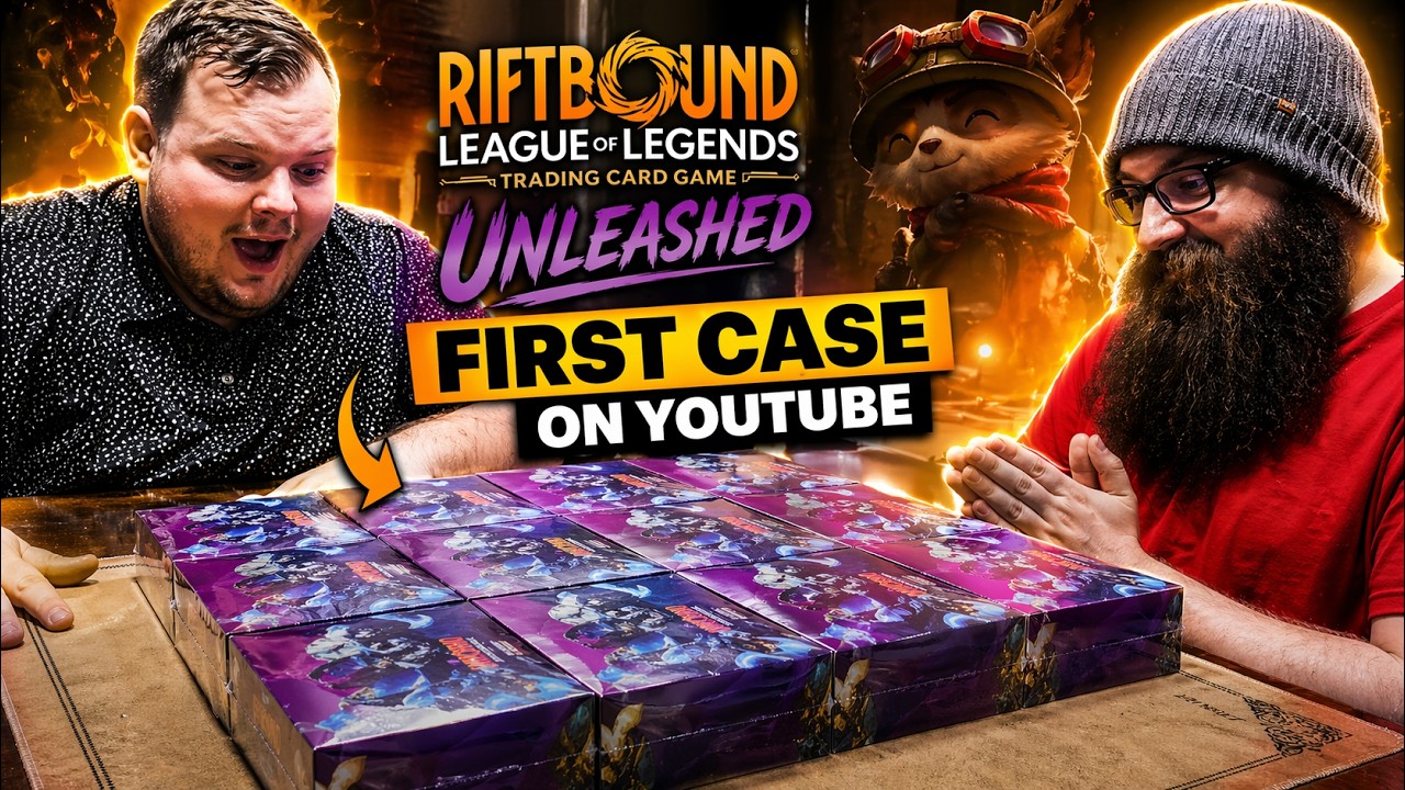FIRST EVER Riftbound Unleashed Case Opening! (Insane Pulls)