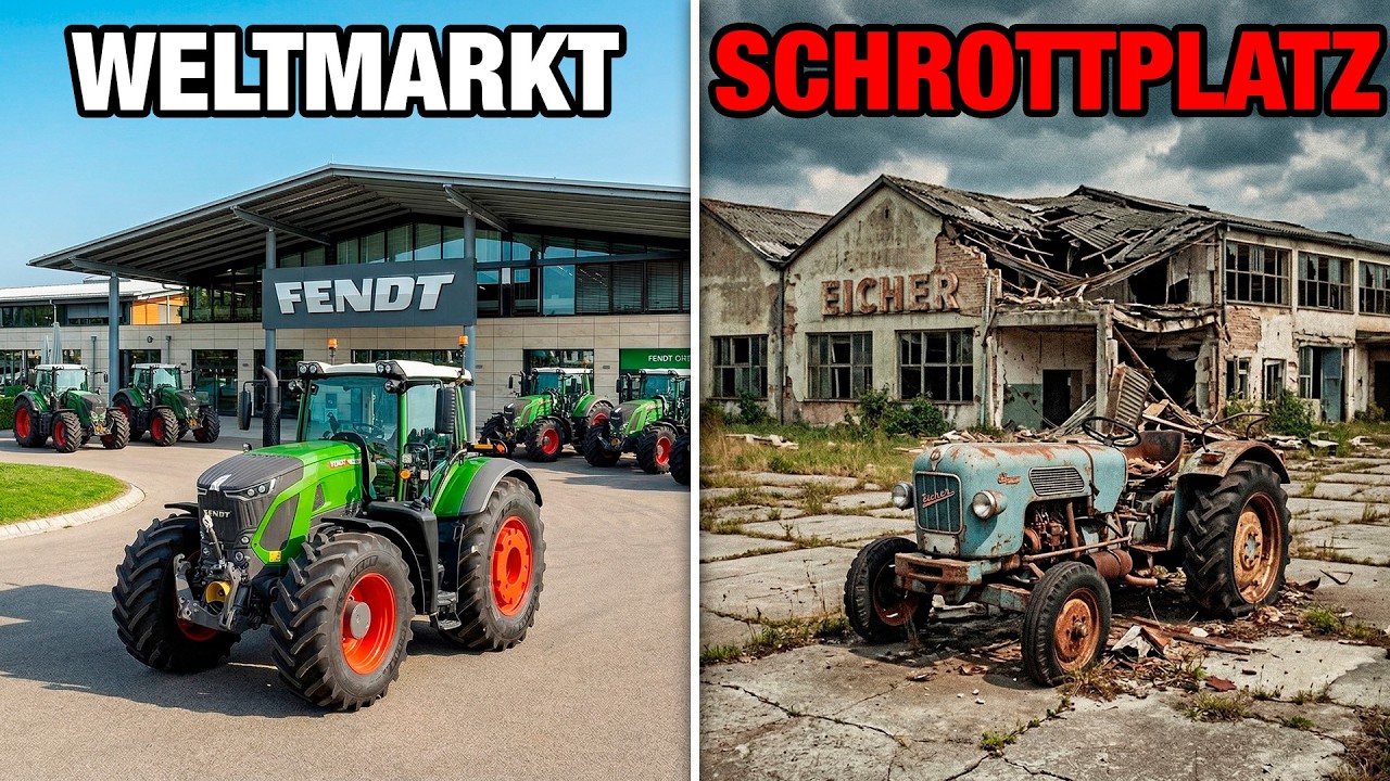 Deutschlands Traktor-Legenden: Warum Fendt die Welt eroberte und Eicher starb