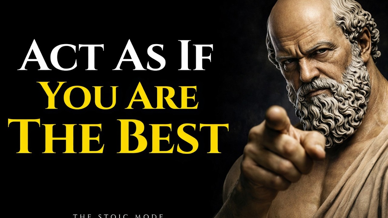Act as If You Are the Best - NO ONE Is Better Than You | Stoicism Philosophy(part2)