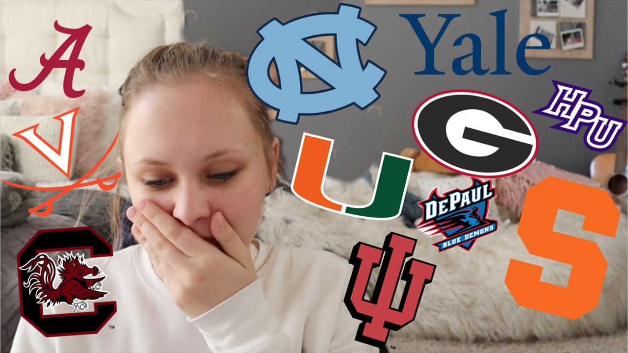 COLLEGE DECISION REACTIONS 2020! UNC, UVA, YALE, UMIAMI, USC + MORE