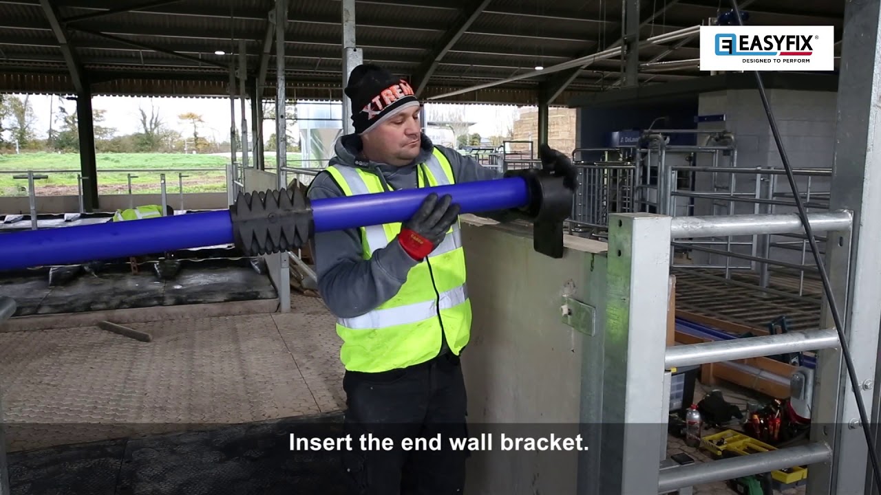 How to install | EASYFIX Cow Cubicles | Free Stalls