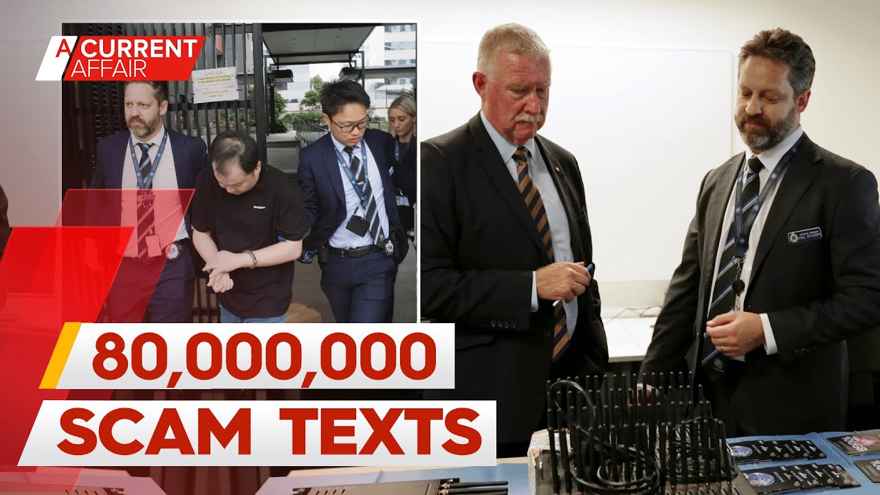 Dawn raid uncovers alleged sophisticated scamming operation in Sydney apartments | A Current Affair