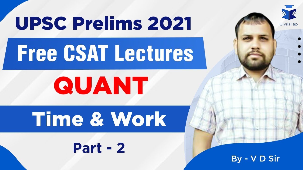 FREE Intensive CSAT Revision | UPSC Prelims 2021 | Quant Day 24