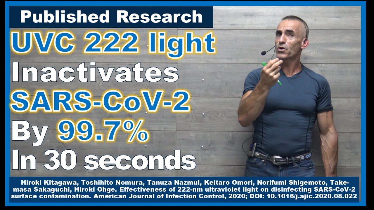 A safer UVC light effectively Inactivates virus causing COVID-19, study shows