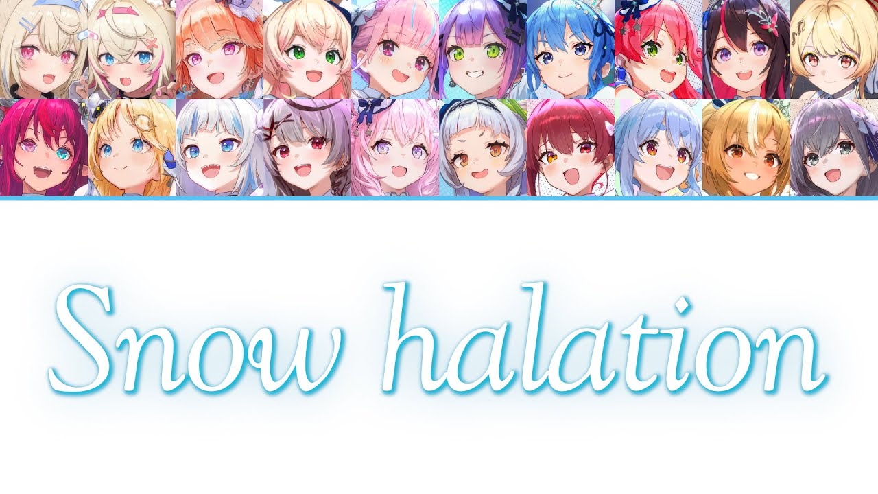 [Hololive] Snow halation - μ’s (20 Hololive members)