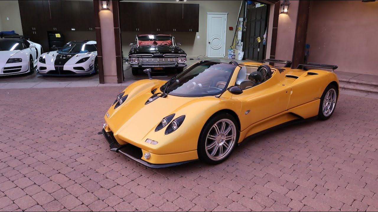НАША НОВАЯ АВТОМОБИЛЬ: Pagani Zonda S Roadster!