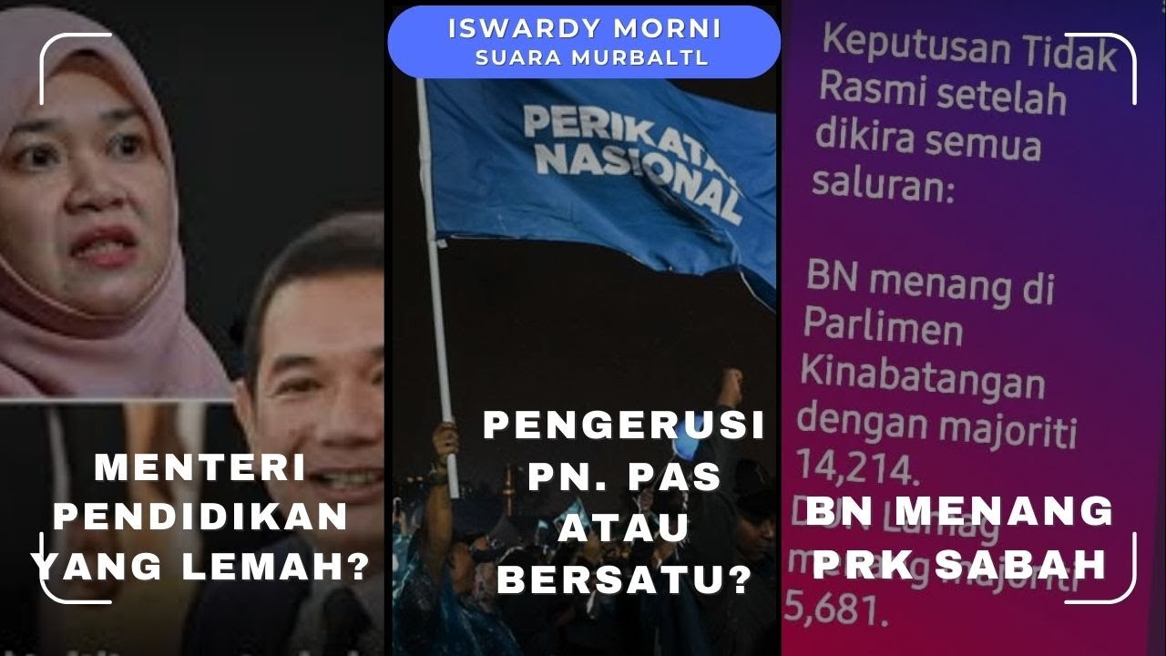 [[LIVE]]24.1.26 PAS PENGERUSI PN? 3 ADUN PERLIS BELUM DISINGKIR?