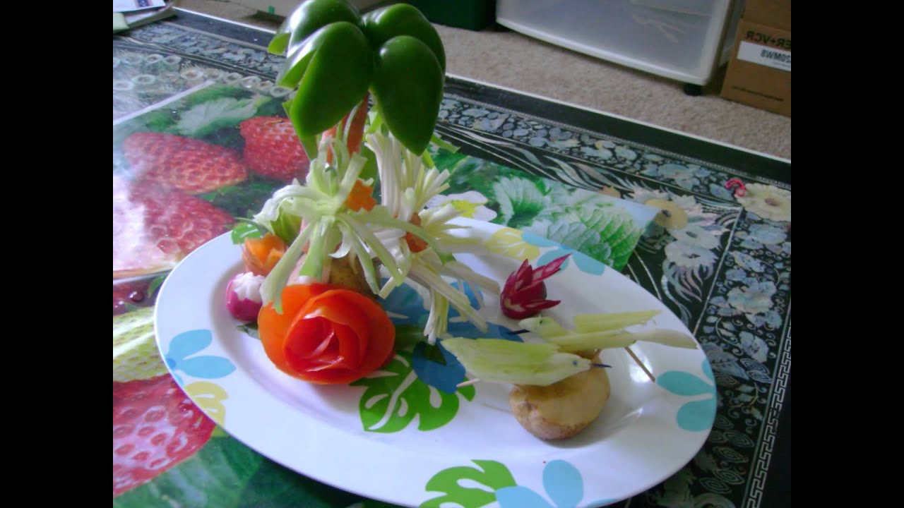 Culinary Arts Carved Vegetables2012.wmv