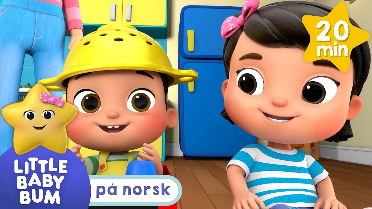 Mia lager en brannbil til Max | Little Baby Bum Norsk | Babysanger | @LittleBabyBumNorsk