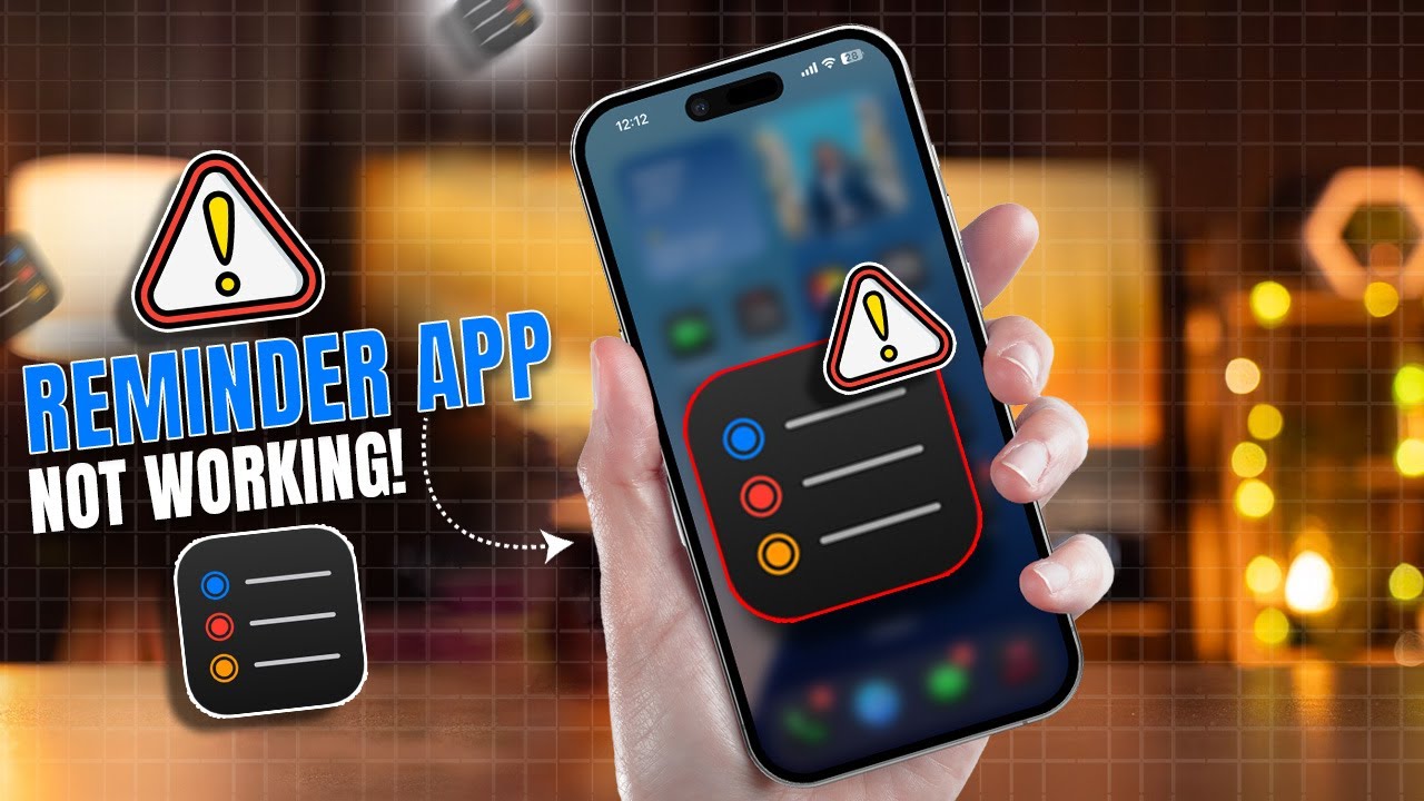 How to Fix Reminder App Not Working on iPhone | Resolve iPhone Reminders Issues