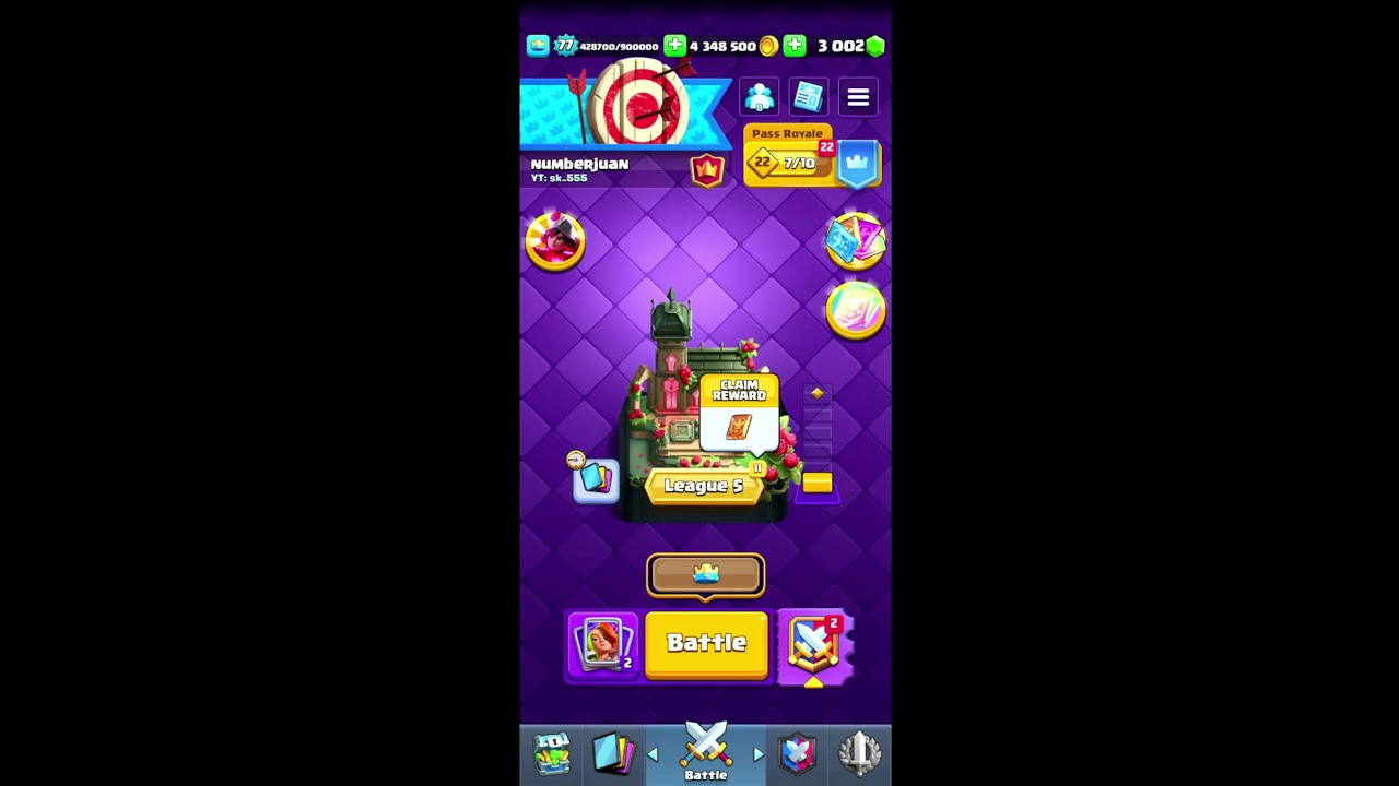 CLASH ROYALE, 2nd Day Push
