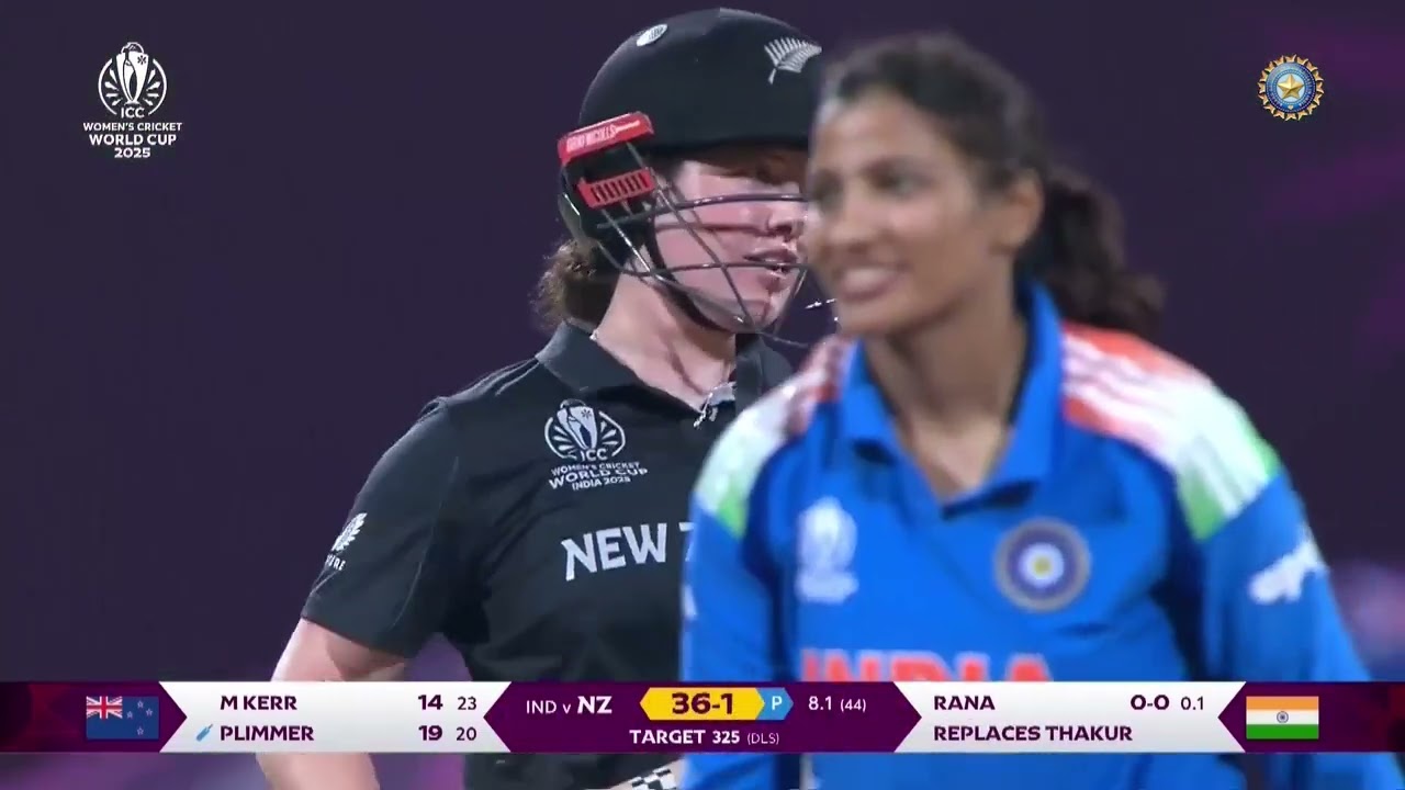 India vs New Zealand | ICC Women's Cricket World Cup 2025 | Match Highlights