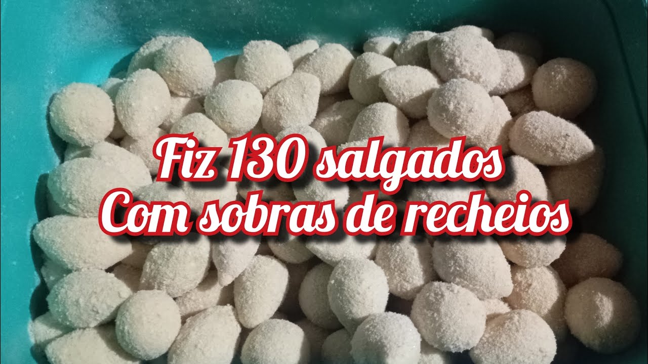 Sobrou recheio? É pouco? Não jogue fora ! Dá pra fazer salgados 🙆