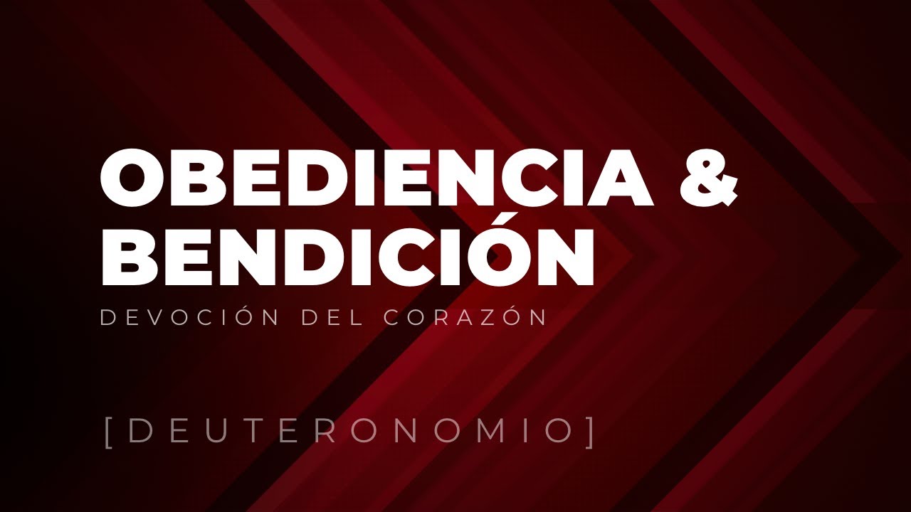 Obediencia & bendición | Deuteronomio 7:12-26 | Ps Gerson Morey