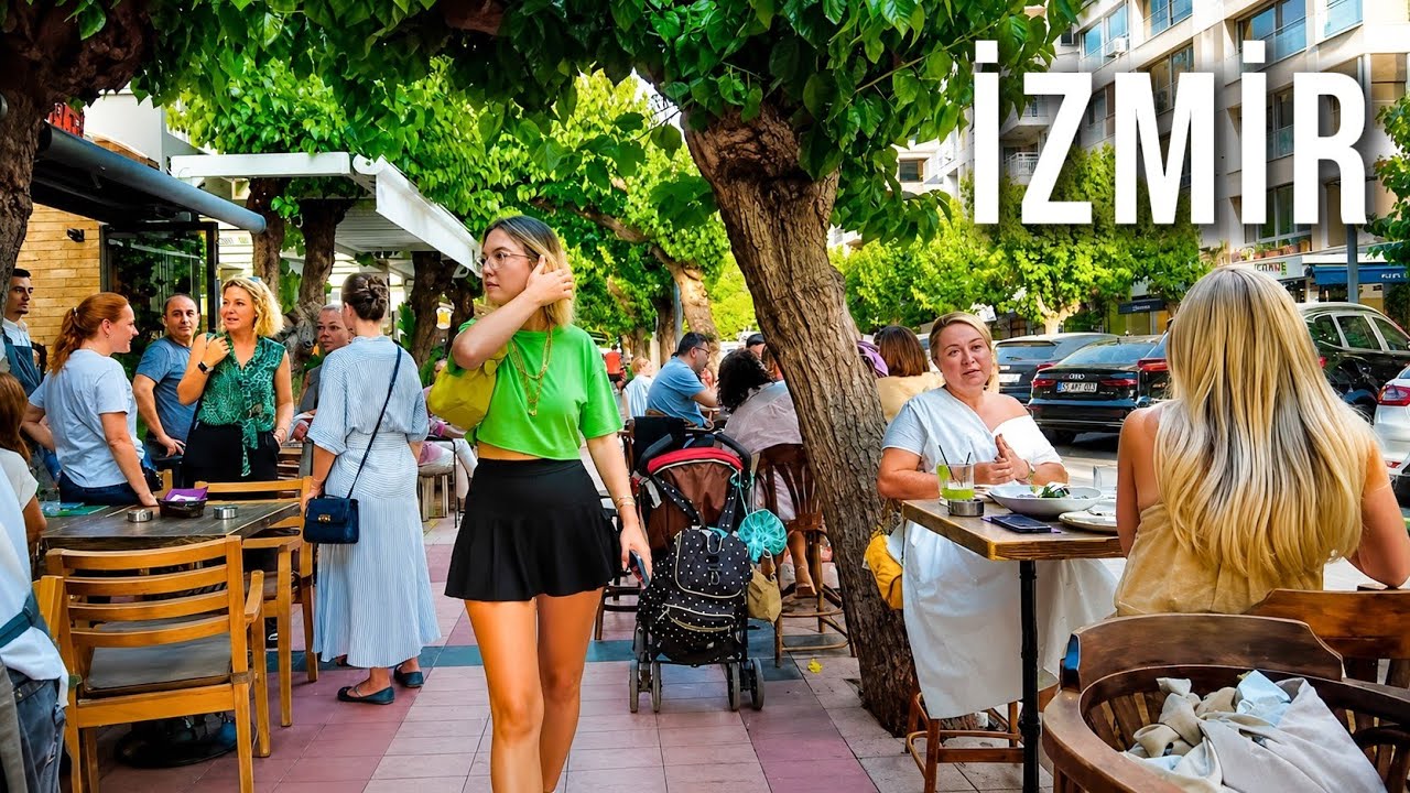 Izmir's Most Iconic Streets: From Stylish Cafes to Secret Backstreets 🇹🇷 (Alsancak 4K Walk)