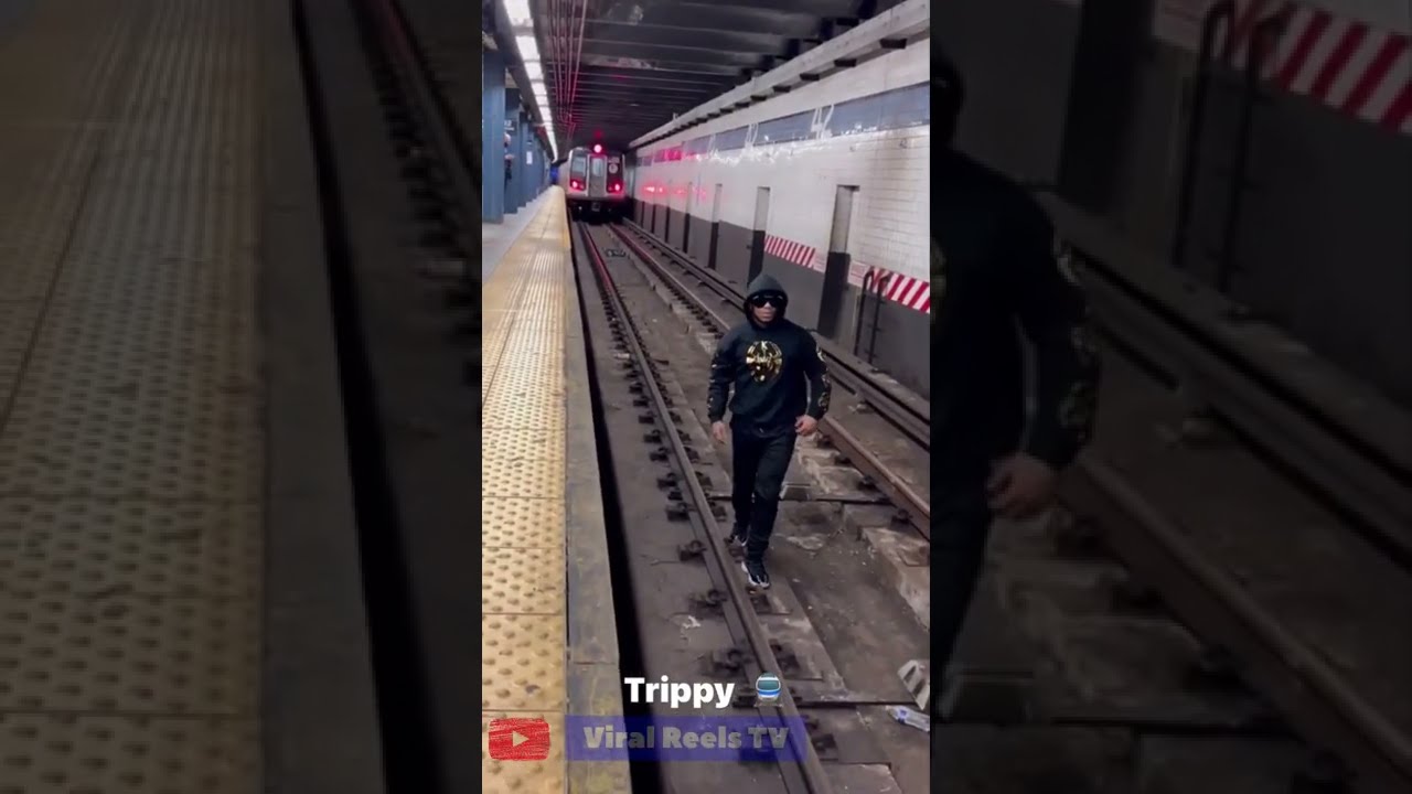 Viral Reel #191 Guy Gets Jumped | Guy Jumps In Front Of Train #shorts