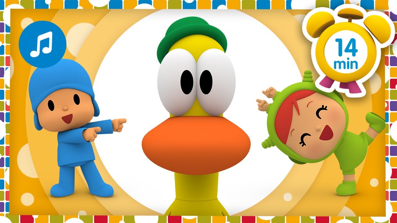 🦆💙 Su nombre es Pato + Otras Canciones Infantiles [ 14 minutos ] | Música para Niños | Pocoyó