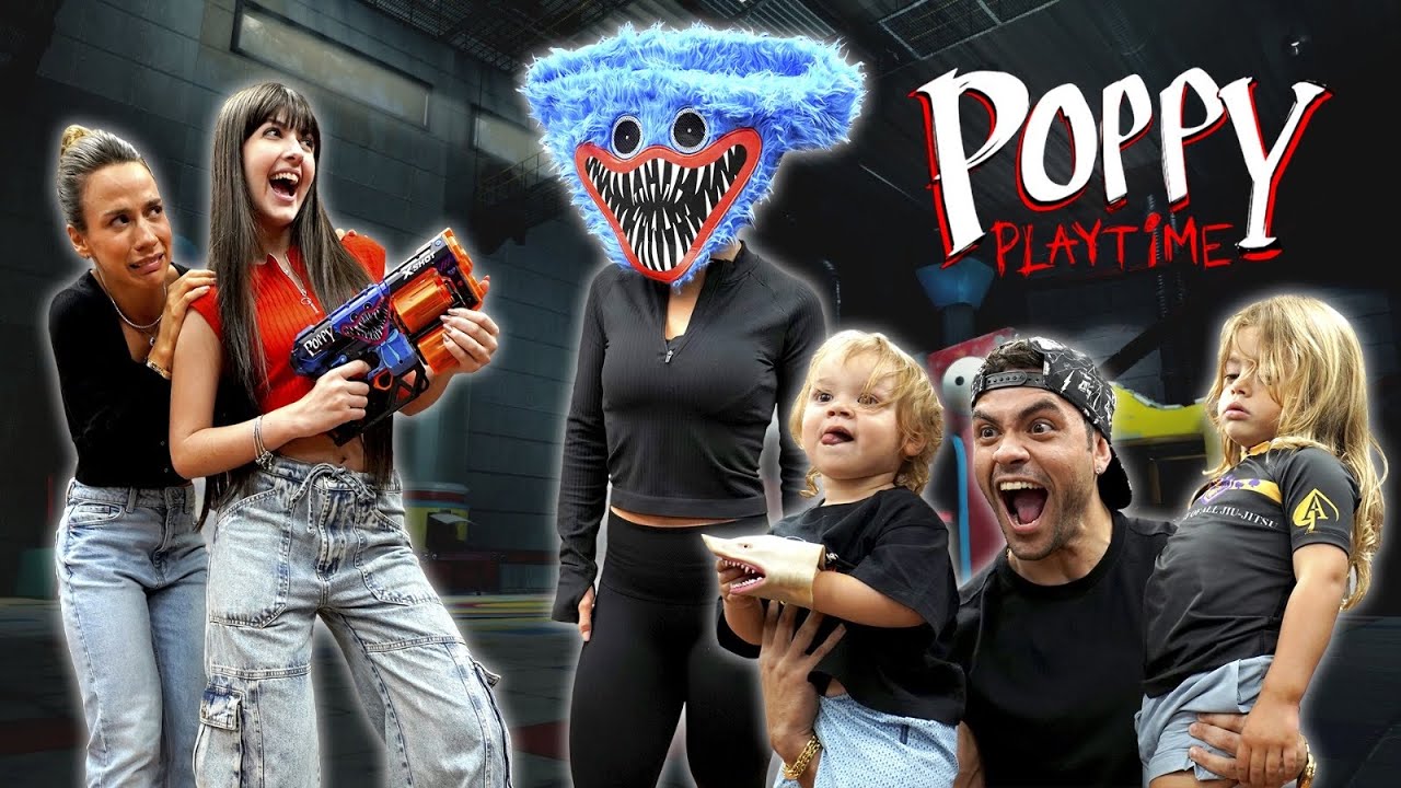 COMPREI PRODUTOS DE POPPY PLAYTIME FAMOSOS