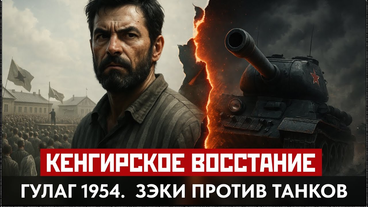 Кенгирское восстание 1954: 40 дней свободы в ГУЛАГе — союз зэков против танков