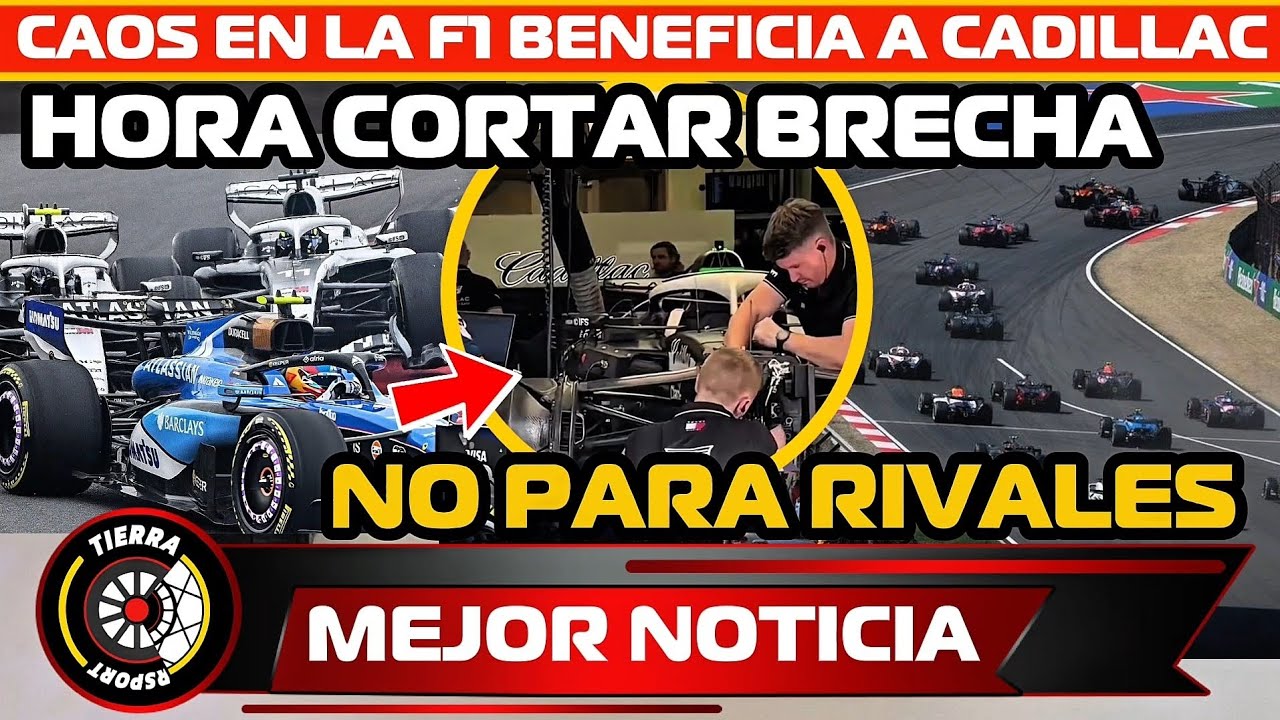 &iexcl;MEJOR NOTICIA! CAOS EN LA F1 BENEFICIA A CADILLAC CON CHECO Y BOTTAS, PERO POCO PARA SUS RIVALES