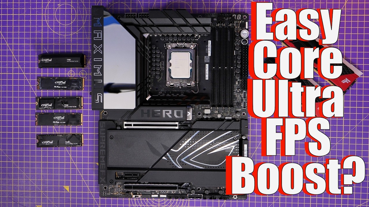 Intel Core Ultra users turn this setting on for a performance boost (200S Boost)