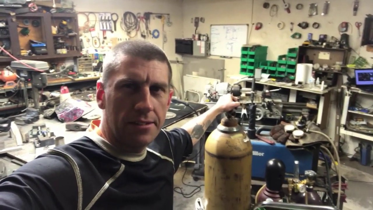 Welding Gas bottle Whoas old dog tricks