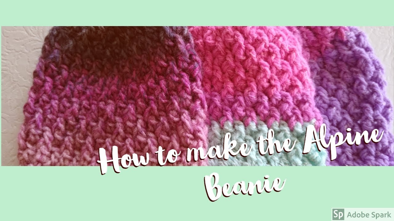 How to Crochet Alpine Beanie | Mommy's Life